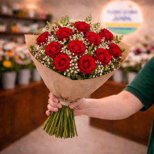 Rosas Vermelhas Médio